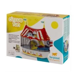 Grosses soldes 💯 FERPLAST Cage Circus Fun 49,5x34x42,5 cm - Rouge - Pour hamster 🧨 -Bon plan Animalerie Soldes 8010690100678 3